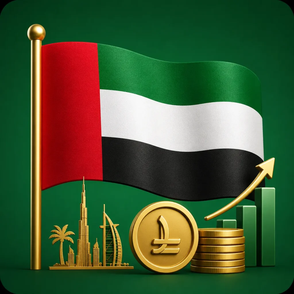 تصویر شاخص سرمایه گذاری در امارات